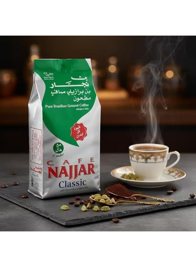Cafe Najjar Pure Brazilian coffee with cardamom, Classic Najjar, 200g - Image 2
